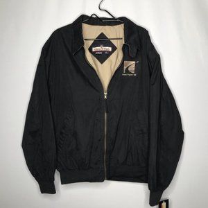 Vtg Norman Todd Bomber Jacket Amoco Progress 98